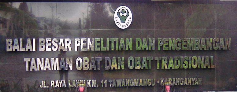 Rekrutmen Tim Riset Tanaman Obat dan Jamu (RISTOJA) 2017