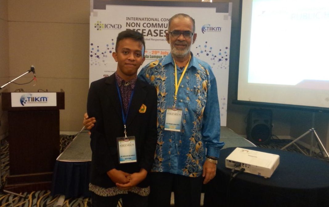 Ilham, Presenter Termuda dalam Internasional Conference di Malaysia