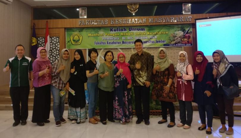 Kuliah Umum “Manfaat Pangan Nabati Untuk Kesehatan”