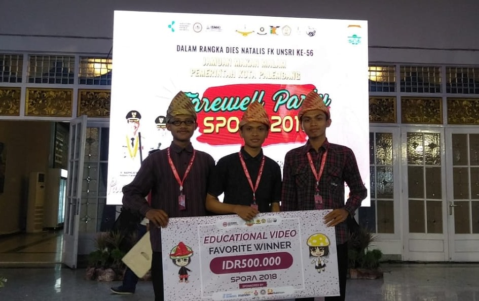 Mahasiswa FKM UNEJ Juara Favorit SPORA FK UNSRI