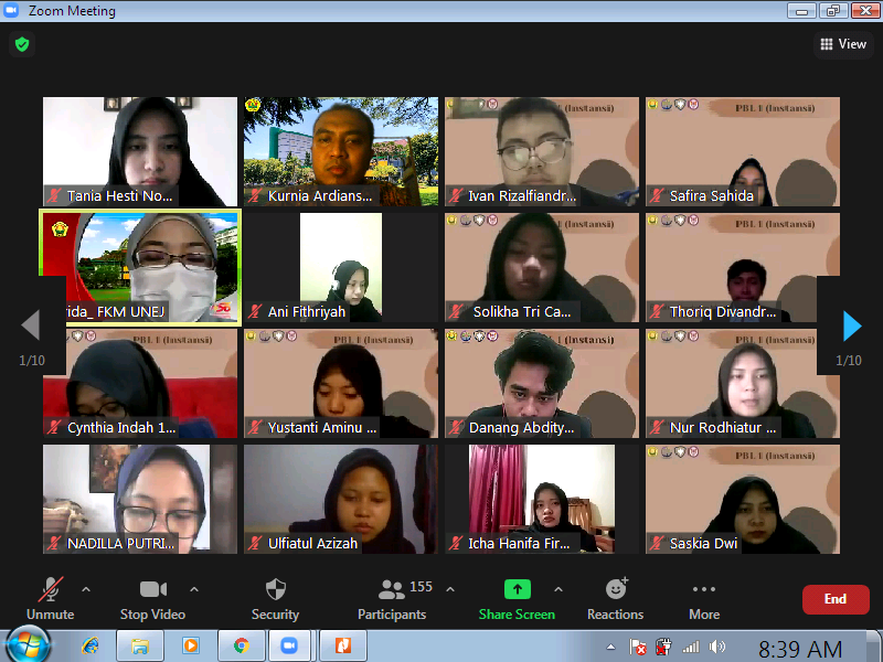 Pengalaman Belajar Lapangan Instansi 1 Tahun 2021