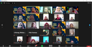 Dokumentasi dengan mas Imaduddin Azhar selaku pemateri videografi