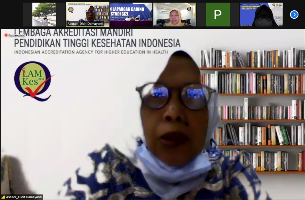 Assesor 2 LAMPTKES Ibu Didit Damayanti, M.Sc., Dr.PH