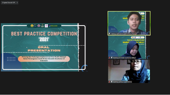 Sambutan ketua BEM FKM Unej