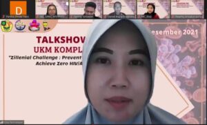 Pemberian kata sambutan oleh pembina UKM Komplids