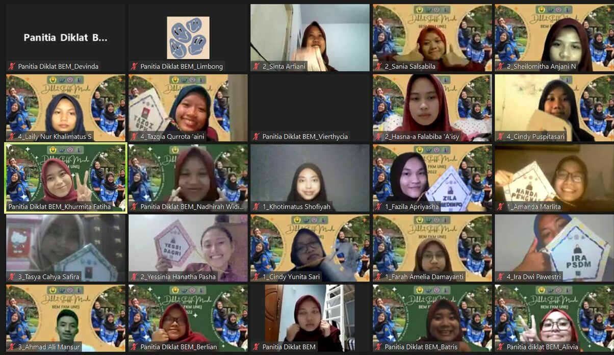 Pendidikan dan Pelatihan Badan Eksekutif Mahasiswa 2022:  “Create a Stronger, Adaptive and Smarter Youth in the Most Brilliant Era 5.0” ￼