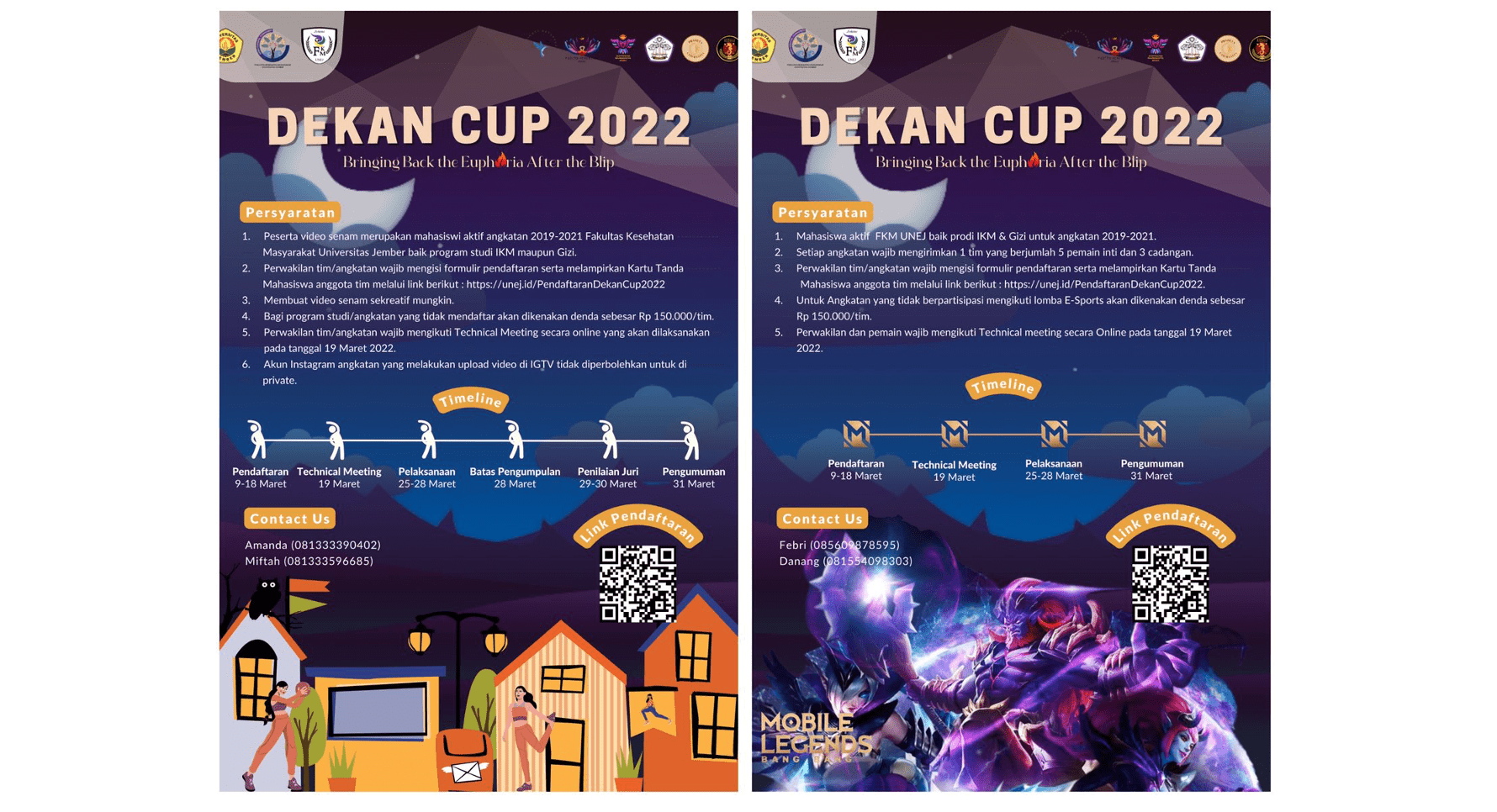 Dekan Cup UKMO Arkesma Tahun 2022