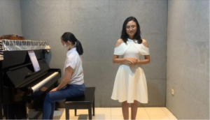 Kegiatan Recording Karya Bersama Pianis