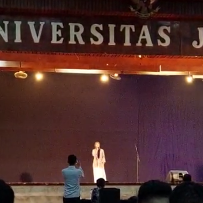 Penampilan Delegasi Solo Putri Peksiminas 2022 dari FKM Unej