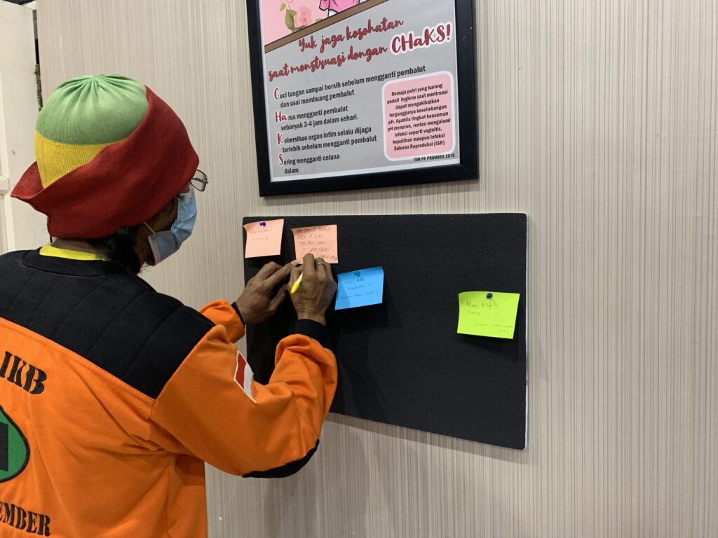 Pengisian Kesan, Pesan dan Harapan oleh Pembina Lapang