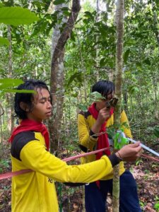 Kegiatan analisis vegetasi