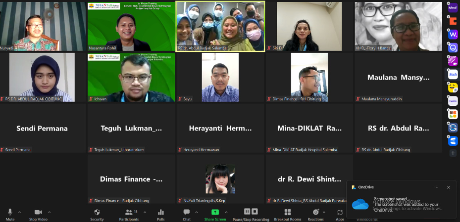 Bimbingan Teknis (Bimtek) Kendali Mutu dan Kendali Biaya Terintegrasi berbasis Clinical Pathway dan Unit Cost Metode ABC